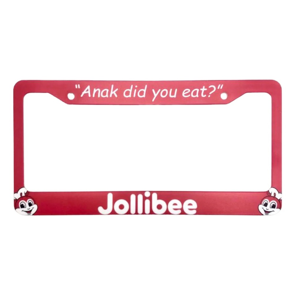 Jollibee license plate frame  new